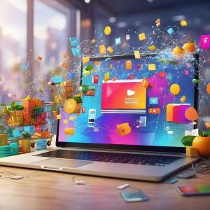 graphic, design, internet, technology, computer, laptop, network, digital, communication, data, business, tech, marketing, connection, earth, ai generated